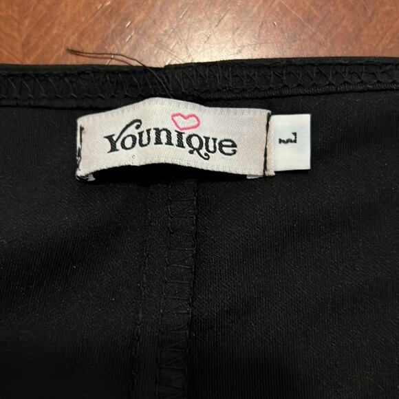 Younique Y2K Vintage Black Halter Dress Juniors Size Large Asymmetrical Clubwear - Picture 4 of 9